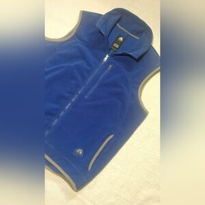 NIKE ACG Blue Therma Fit Layer Fleece Active Vest w Pockets - Mens M